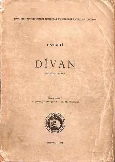 Hayretî's Divan (collected poems)