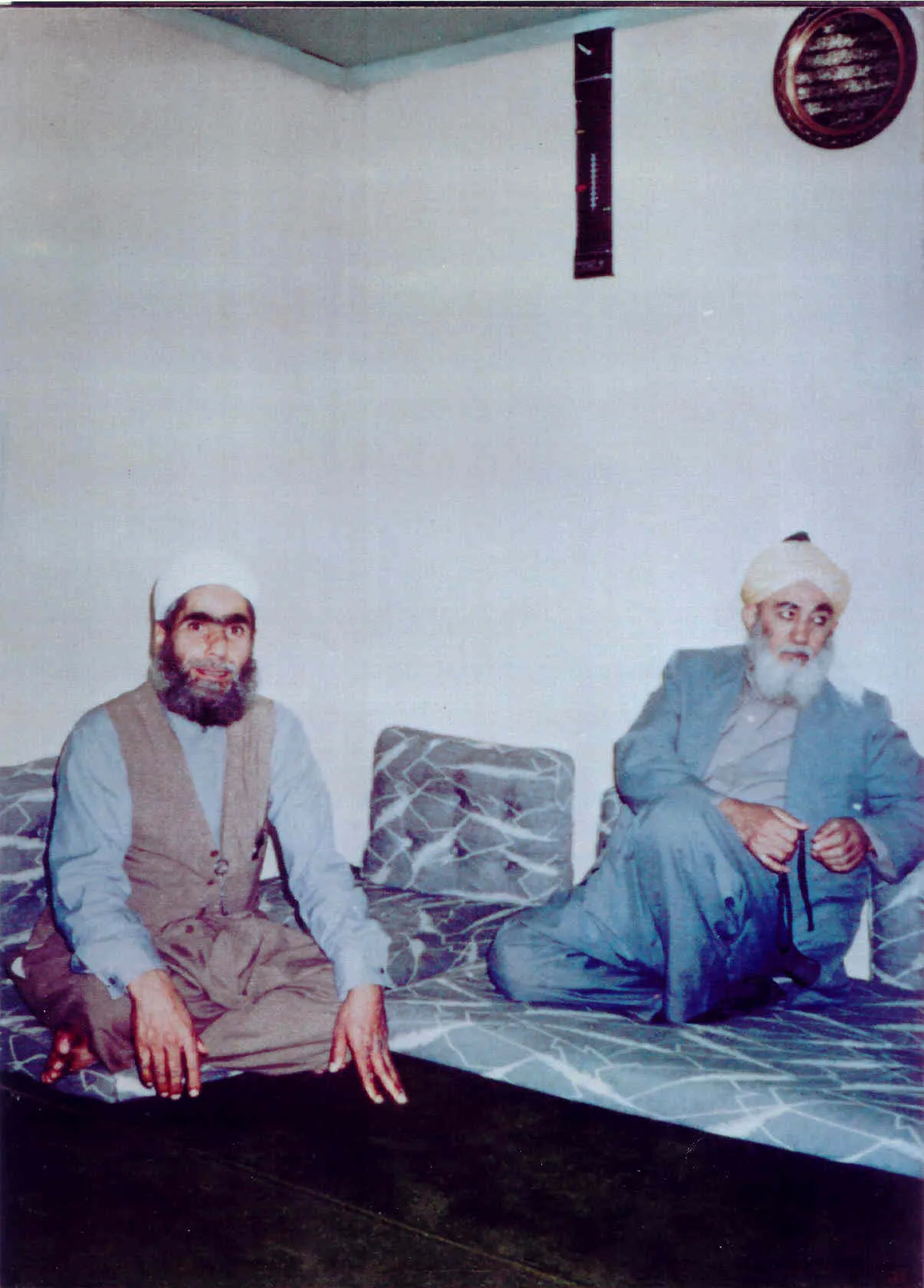 İsmail Çetin, kayınpederi Şeyh Muhammed Masum ile