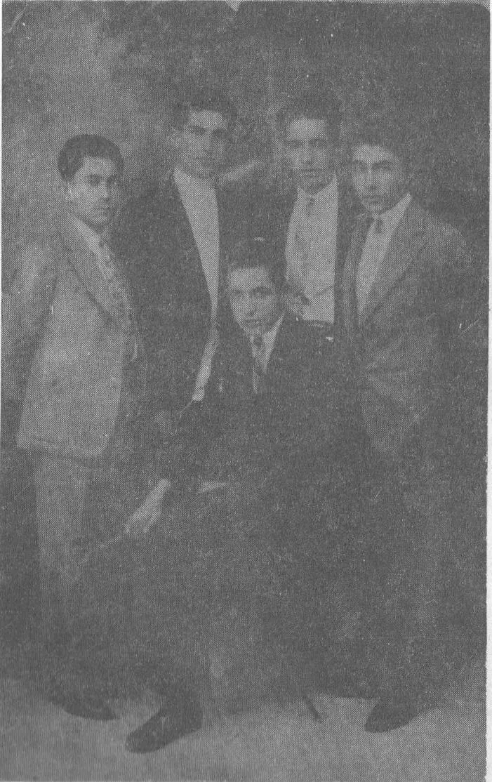 Cahit Sıtkı Tarancı, Vedat Dicleli, Reşid İskenderoğlu, Barık Uluğ, Hikmet Pirinççioğlu