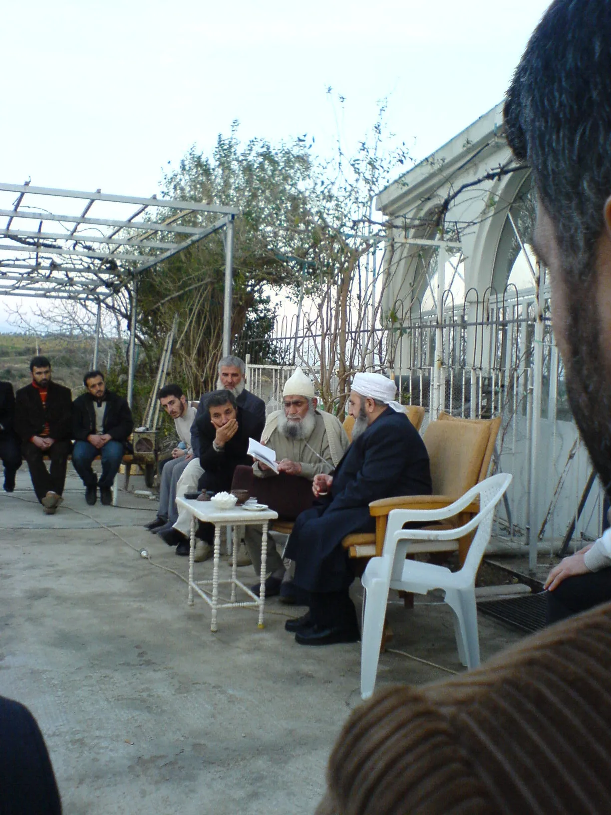 İsmail Çetin ve  Şeyh Muhammed Sıddık Çokreşi