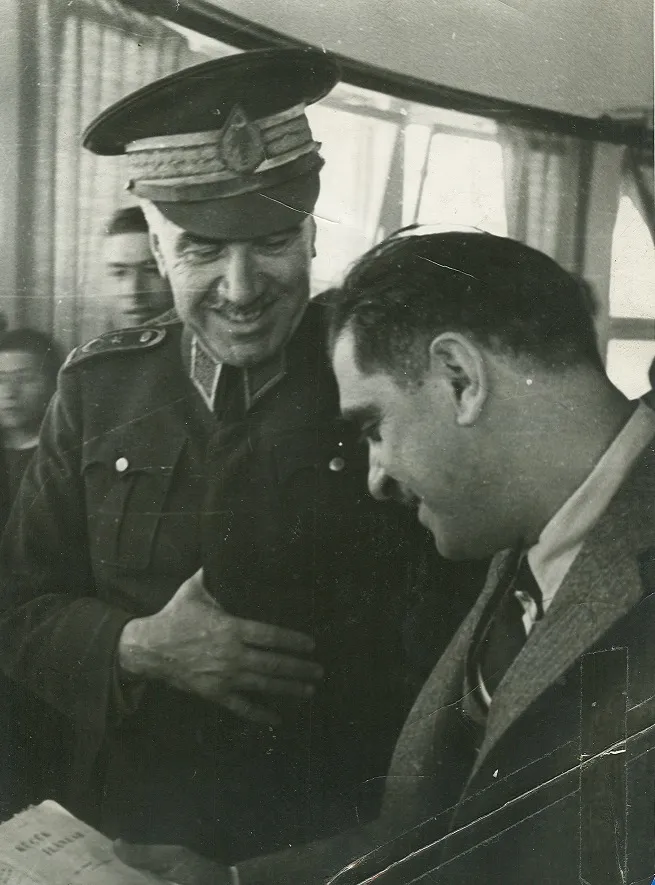 Ahmet Muhip Dıranas ve Mareşal Fevzi Çakmak