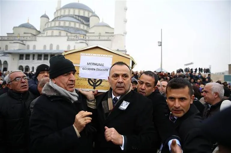 Gülseren Özdemir'in cenaze töreni 2