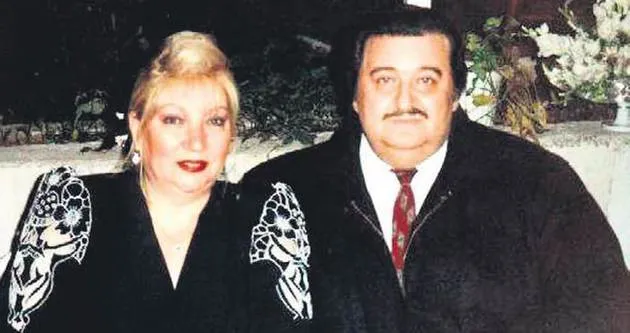 Ayla Gürses, eşi Yıldırım Gürses ile 2