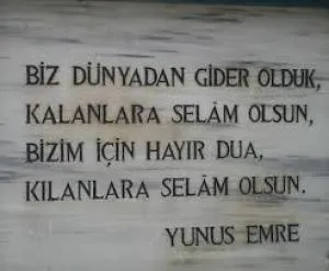 Yunus Emre  şiirlerinden 1