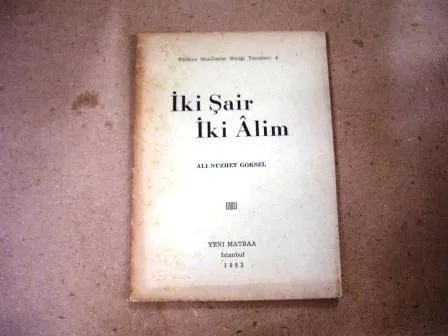 Göksel'in İki Alim adlı eseri