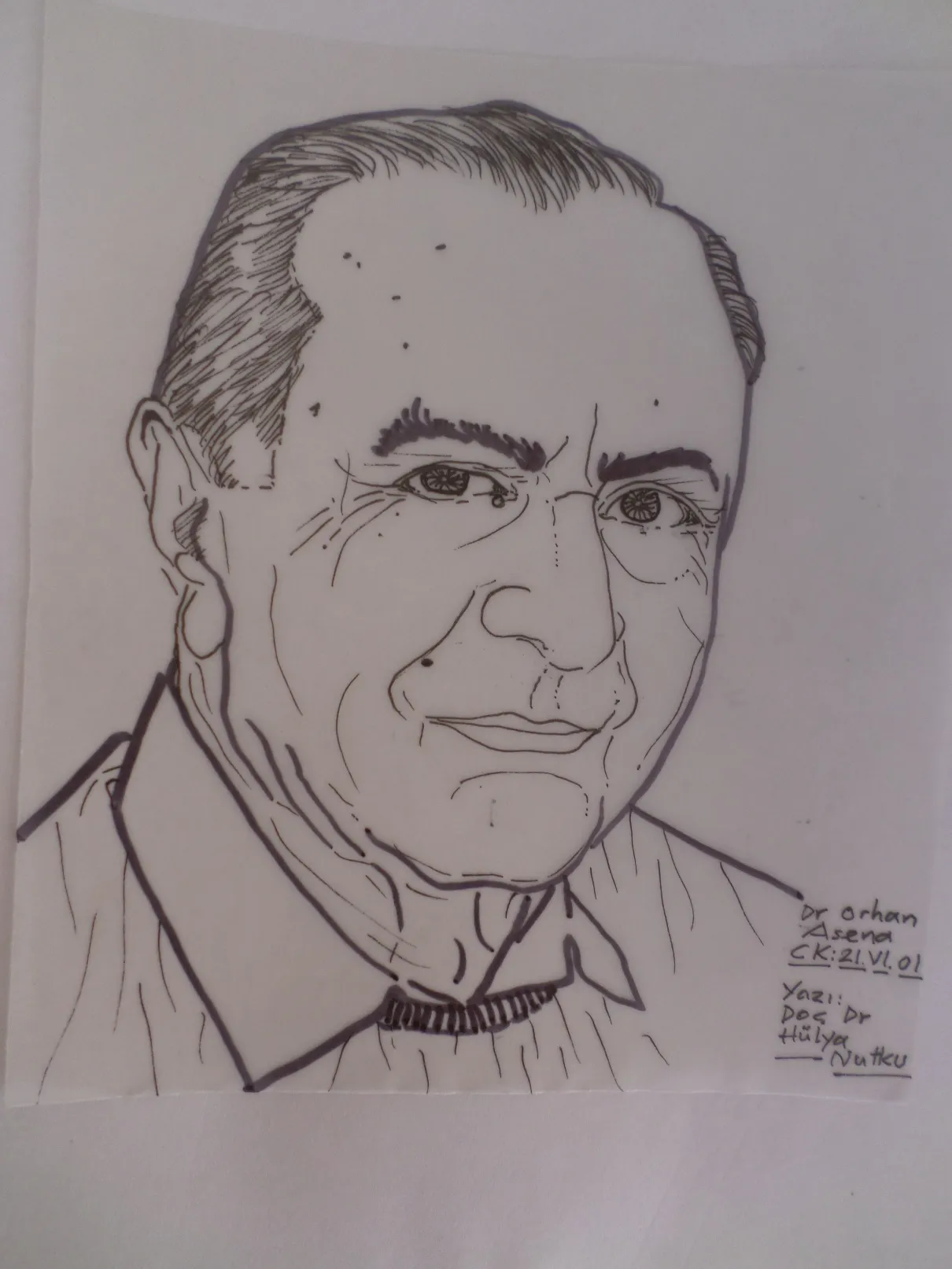 Orhan Asena (Portre Emrullah Güney)