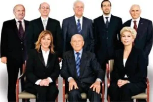 İshak Alaton Alarko yöneticileriyle