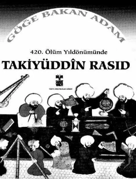 Türkiye Araştırmaları Merkezi'nin Takiyüddin Raşid hakkında düzenlediği bilimsel toplntının afişi