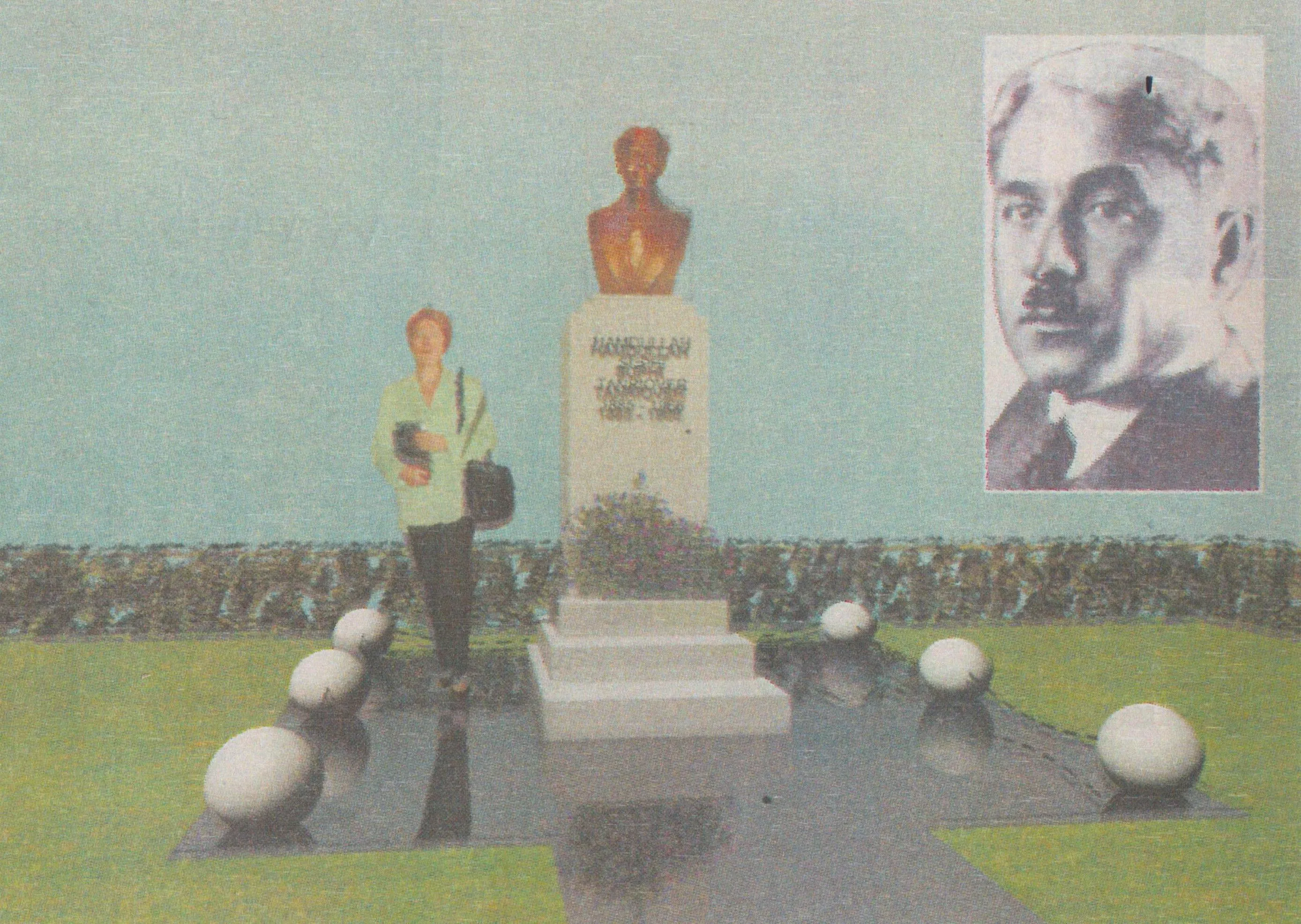 Hamdullah Suphi Tanrıöver Büstü (Bükreş)