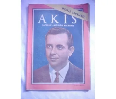 Suphi Baykam (Akis dergisi kapağı 14 Mayıs 1959)