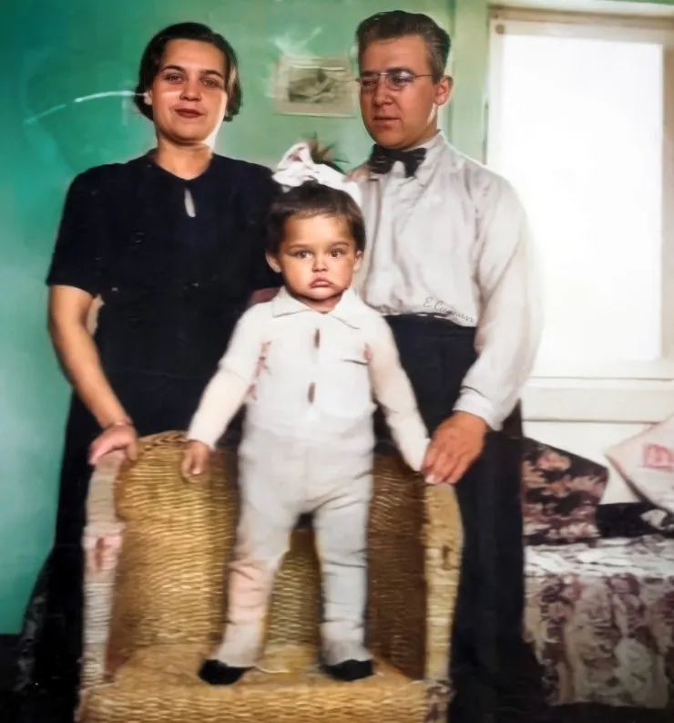 Sabahattin Ali'nin Eşi Aliye Ali ve Kızı Filiz Ali