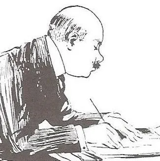 Cem Cemil'in kendi karikatürü