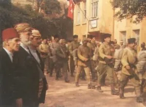 A scene from Yorgun Savaşçı (Tired Warrior) movie
