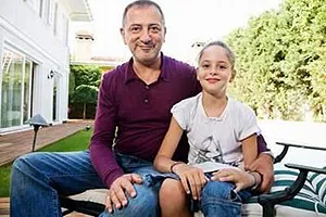 Fatih Altaylı, kızı Zeynep Altaylı ile