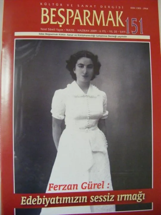 Ferzan Gürel dergi kapağında