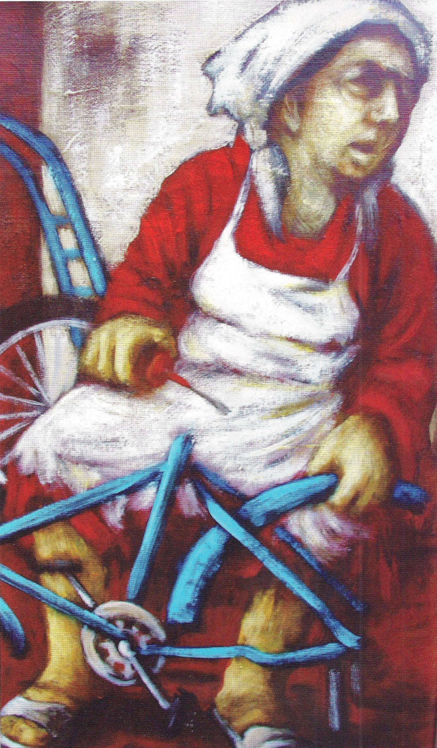 Bisiklet Tamircisi 60x40 cm, 2005