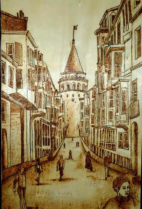 Ahşap yakma pano, 2011-1