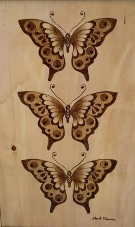 Ahşap yakma pano 3, 2015